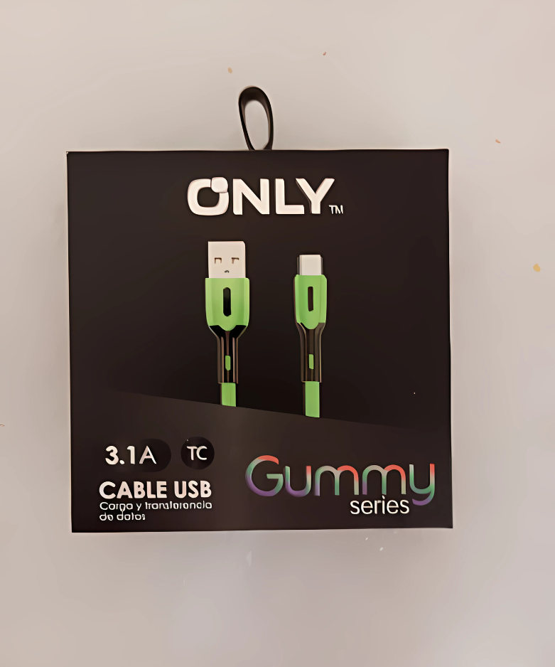 Cargador USB Tipo C  31.A Only Carga Rápida