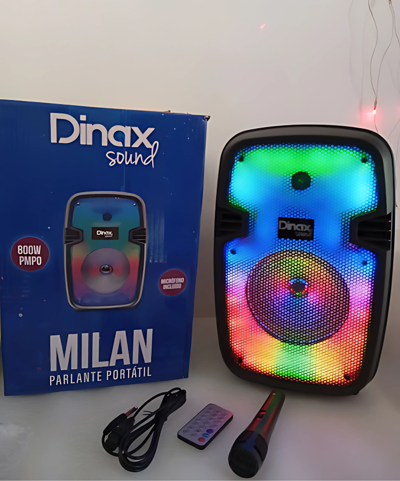Parlante Dinax Sound 8 Pulgadas Bt