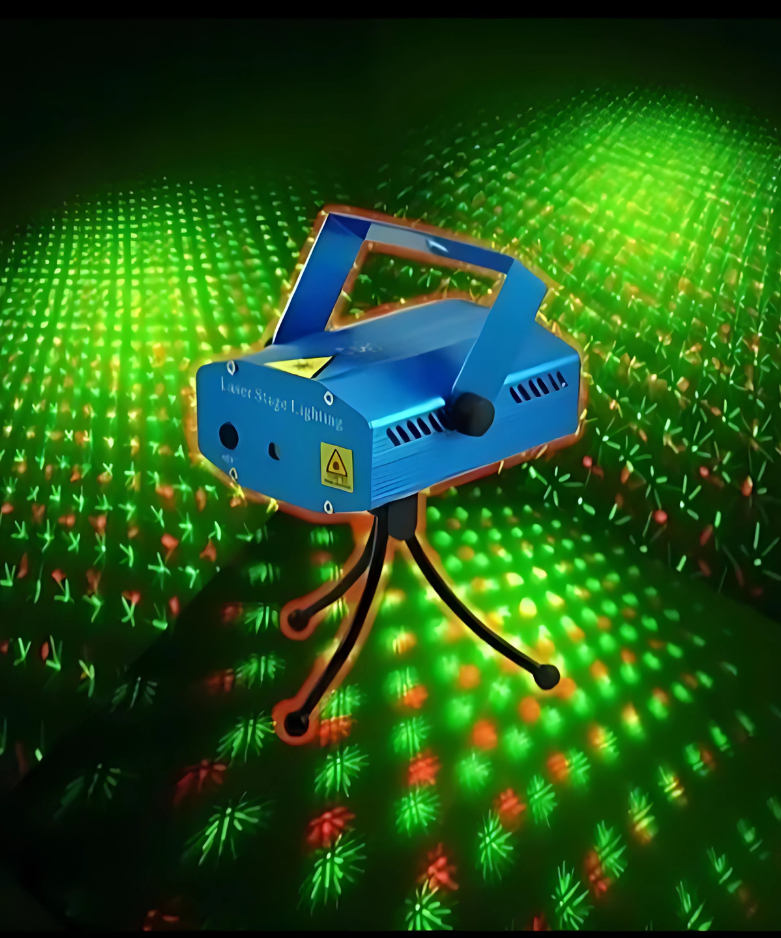 Proyector Láser Multipunto LED Audioritmico